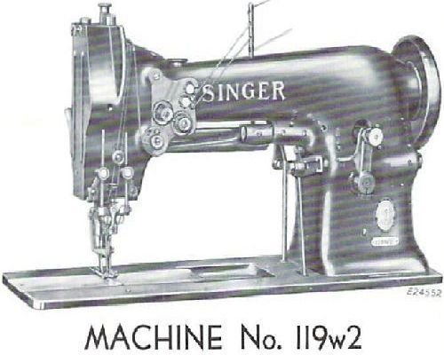 Singer 119w2 Industrial Sewing Machine