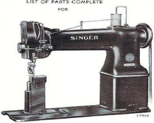 Singer 136w100 & 136w101 Industrial Sewing Machine