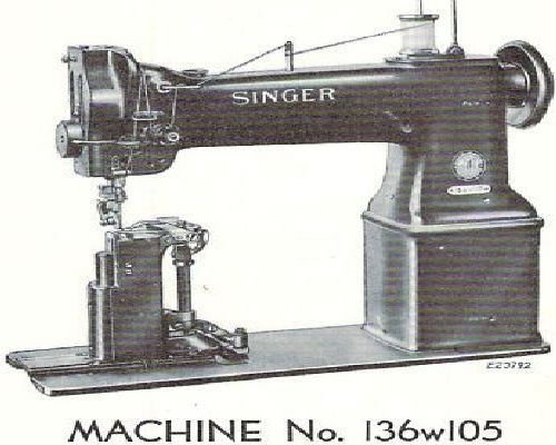 Singer 136w105 Parts