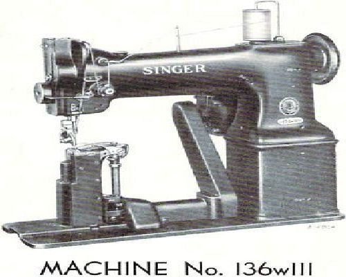 Singer 136w111 Parts