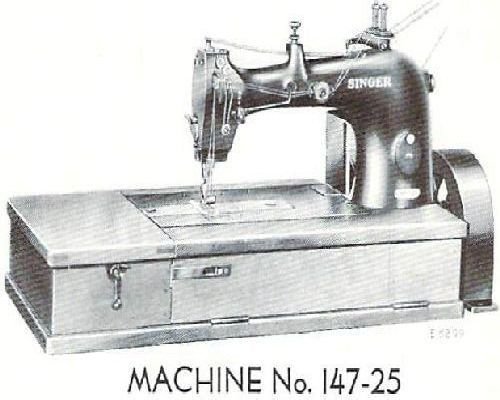 Singer 147-25 & 147-39 Industrial Sewing Machine