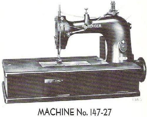 Singer 147-27 Industrial Sewing Machine