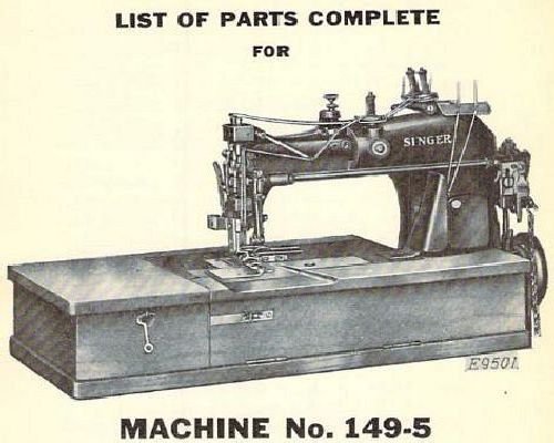 Singer 149-5 Parts