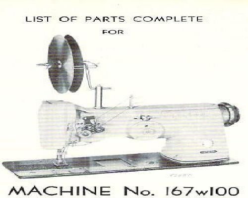 Singer 167w10 Parts