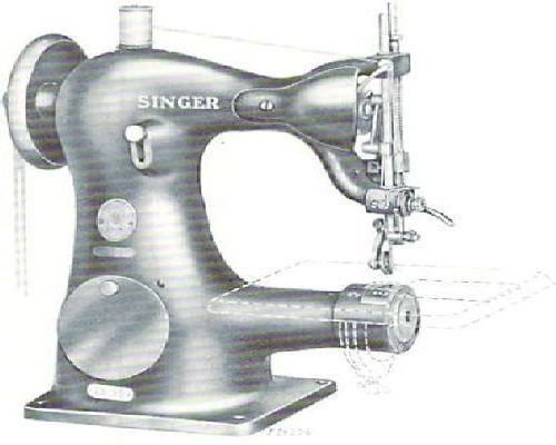 Singer 18-35 & 18-36 Industrial Sewing Machine Parts Book