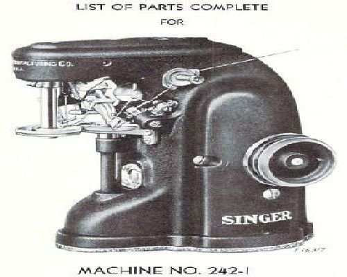 Singer 242-1 Parts