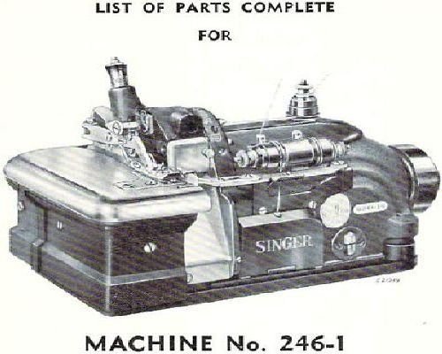 Singer 246-1 Parts