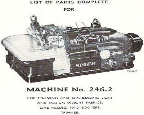 Singer 246-2 Parts