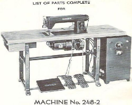 Singer 248-2 Parts