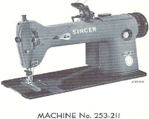 Singer 253-211 Parts