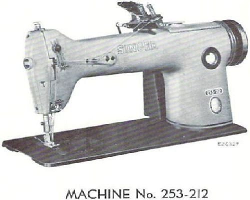 Singer 253-212 Parts