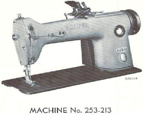 Singer 253-213 Parts