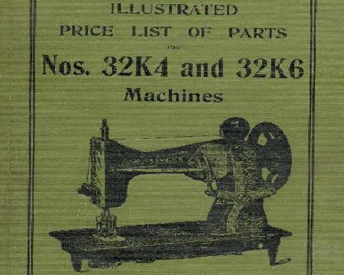 Singer 32K4 32K6 Parts