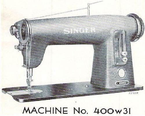 Singer 400w31 Parts