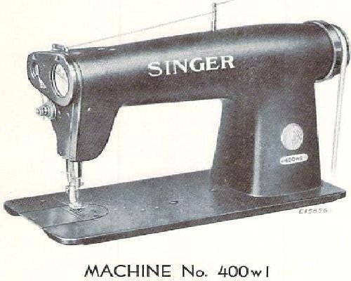 Singer 400w1 Parts
