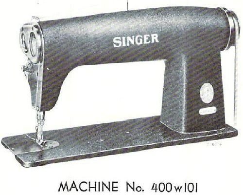 Singer 400w101 400w102 400w103 Parts