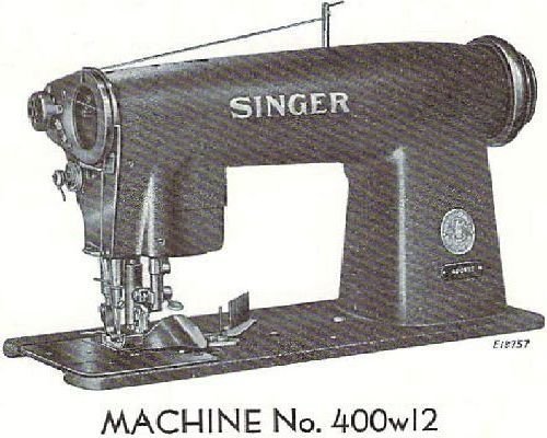 Singer 400w12 Industrial Sewing Machine