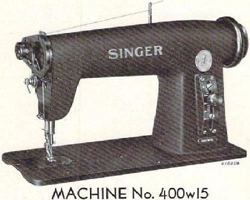Singer 400w15 Industrial Sewing Machine