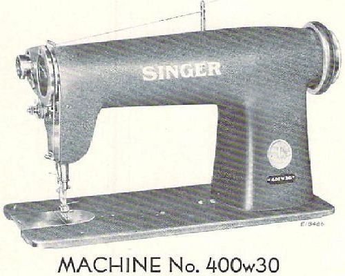 Singer 400w30 Industrial Sewing Machine
