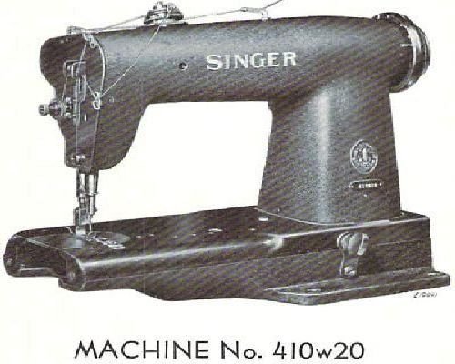 Singer 410w20 Parts