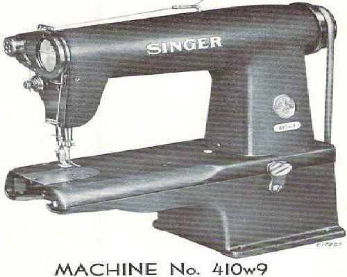 Singer 410w9 Parts
