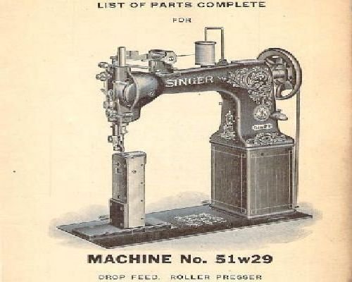 Singer 51w29 Parts