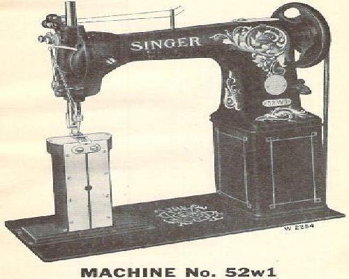 Singer 52w1 Parts