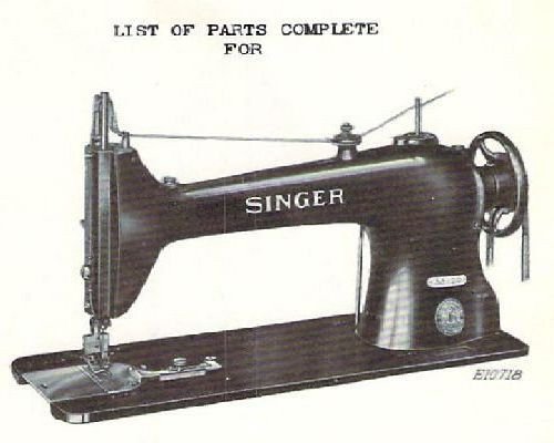 Singer 55-20 Parts