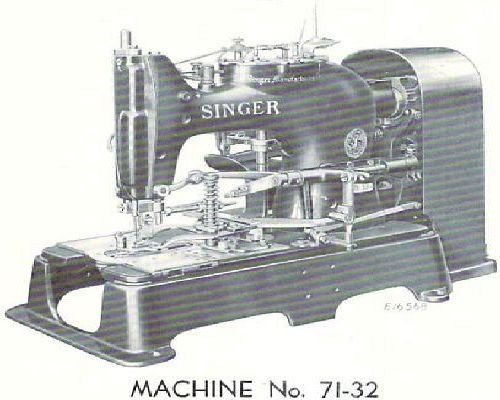 Singer 71-32 Parts