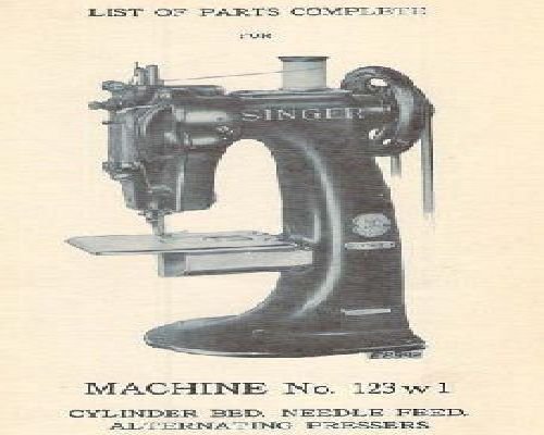 Singer Class 123w Industrial Sewing Machine