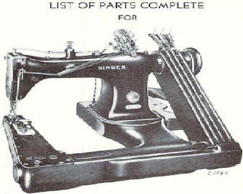 Singer 231-33 231-34 231-35 Parts
