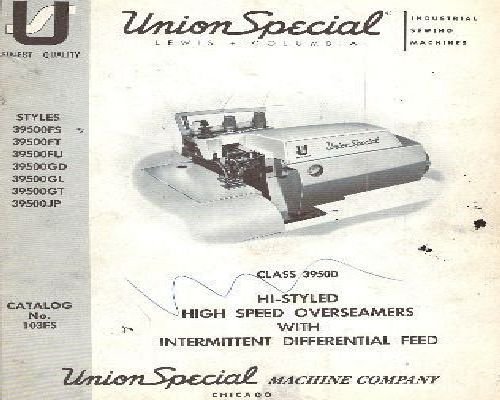 Union Special Class 39500