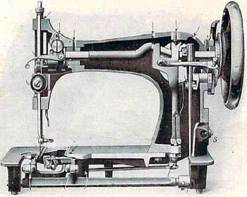 Universal Vibrating Shuttle Sewing Machine