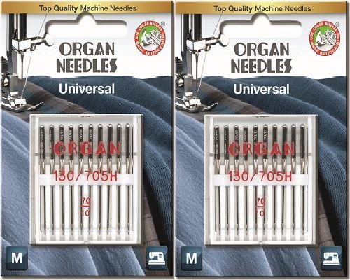 organ sewing machine needles