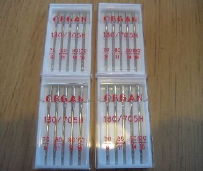 organ mixed sewing machine needles