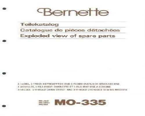 Bernette Overlocker MO-335 manual