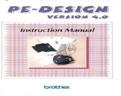 Brother pe design version 4.0 manual