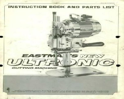 Eastman Ultronic Cutting Manual