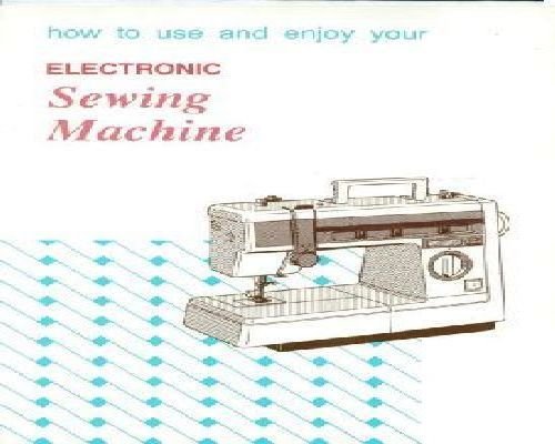 Sewing Machine Manual