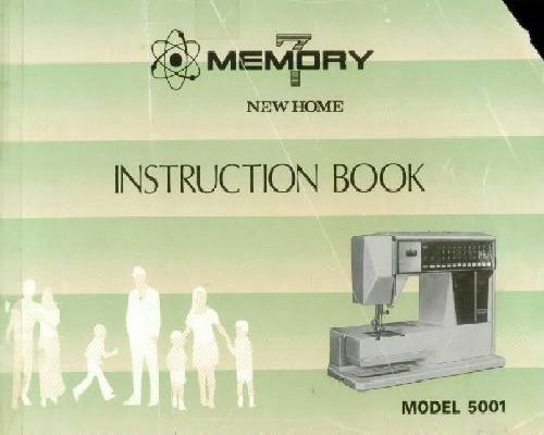 New Home 5001 Memory 7 Manual
