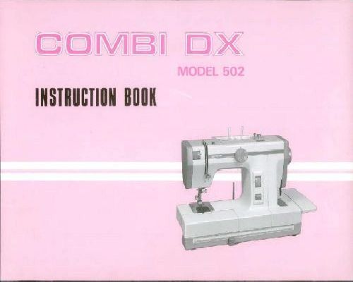 New Home Combi DX 502 Manual