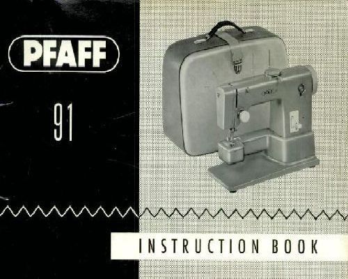Pfaff 91 Manual