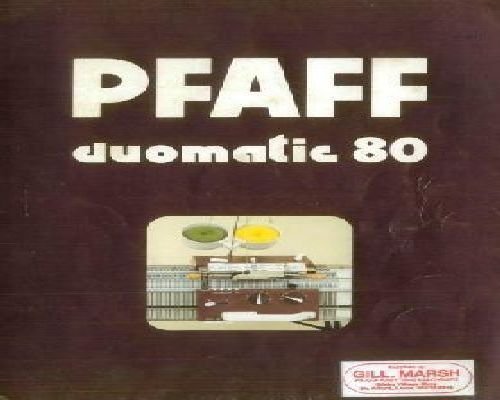 Pfaff Duomatic 80 Knitting Machine