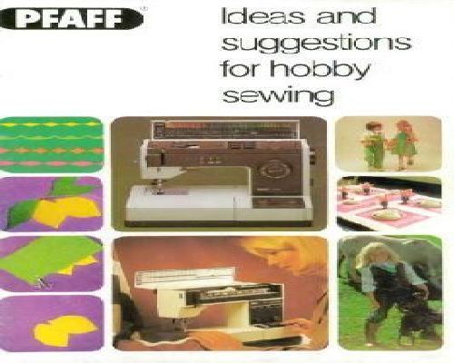 Pfaff Ideas & Suggestions Manual