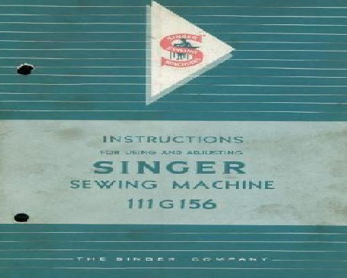 Singer 111G156 manual