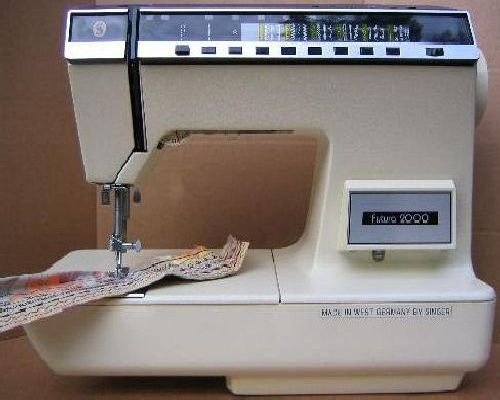 SINGER FUTURA 2000 manual
