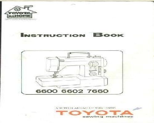 Toyota 6600 6602 7660 manual