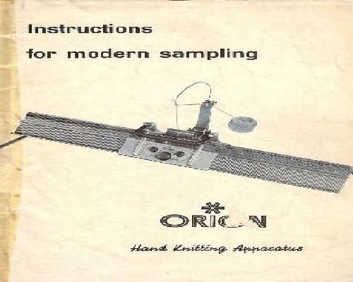 Modern Sampling Knitting Machine