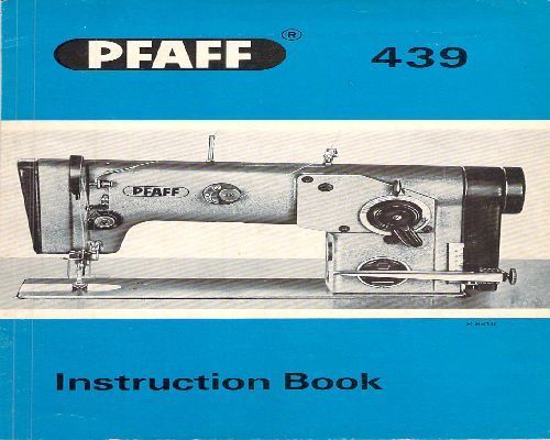 Pfaff 439 Manual