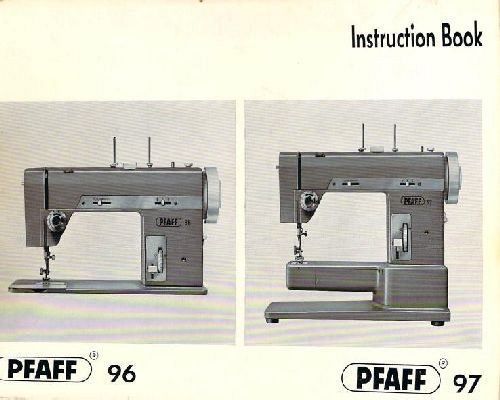 Pfaff 96 & 97 Manual